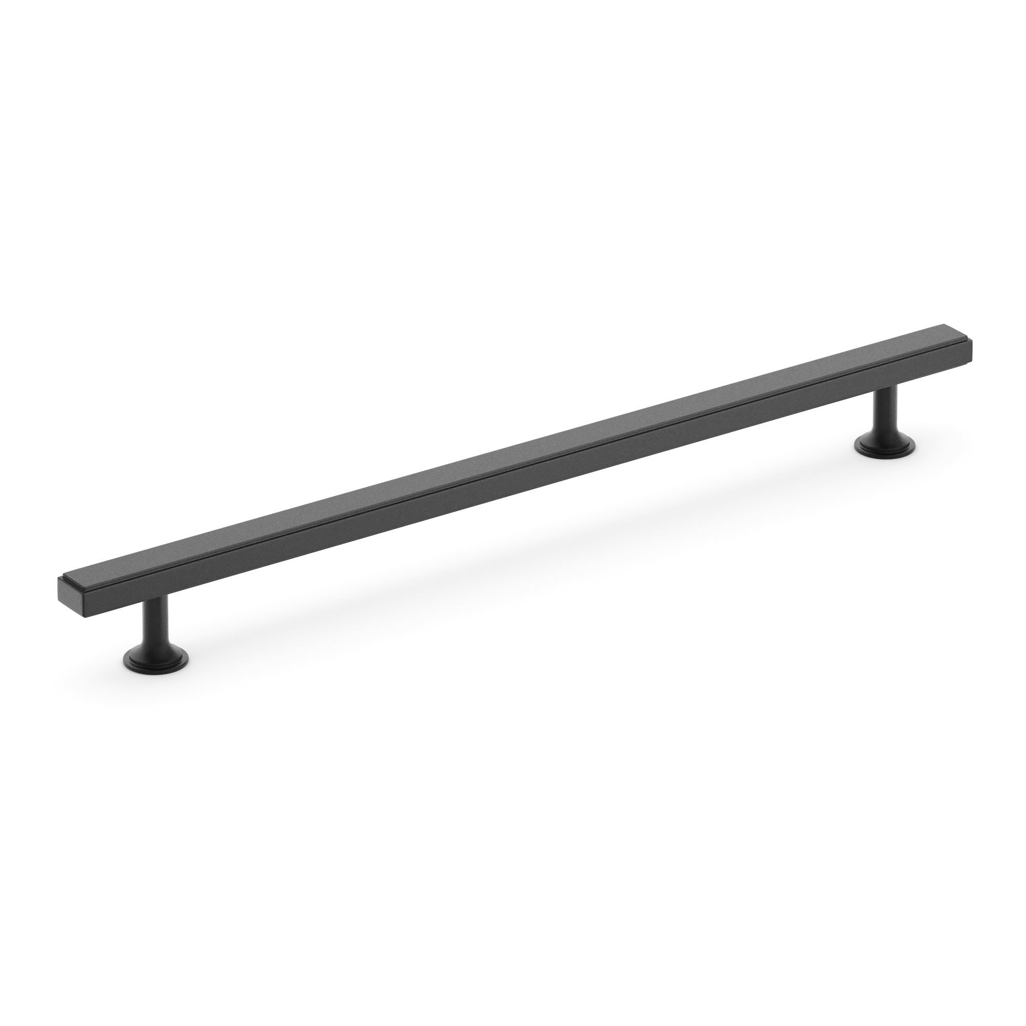 Armac Martin Rotunda Appliance Pull in 352mm / Matt Black Lacquered