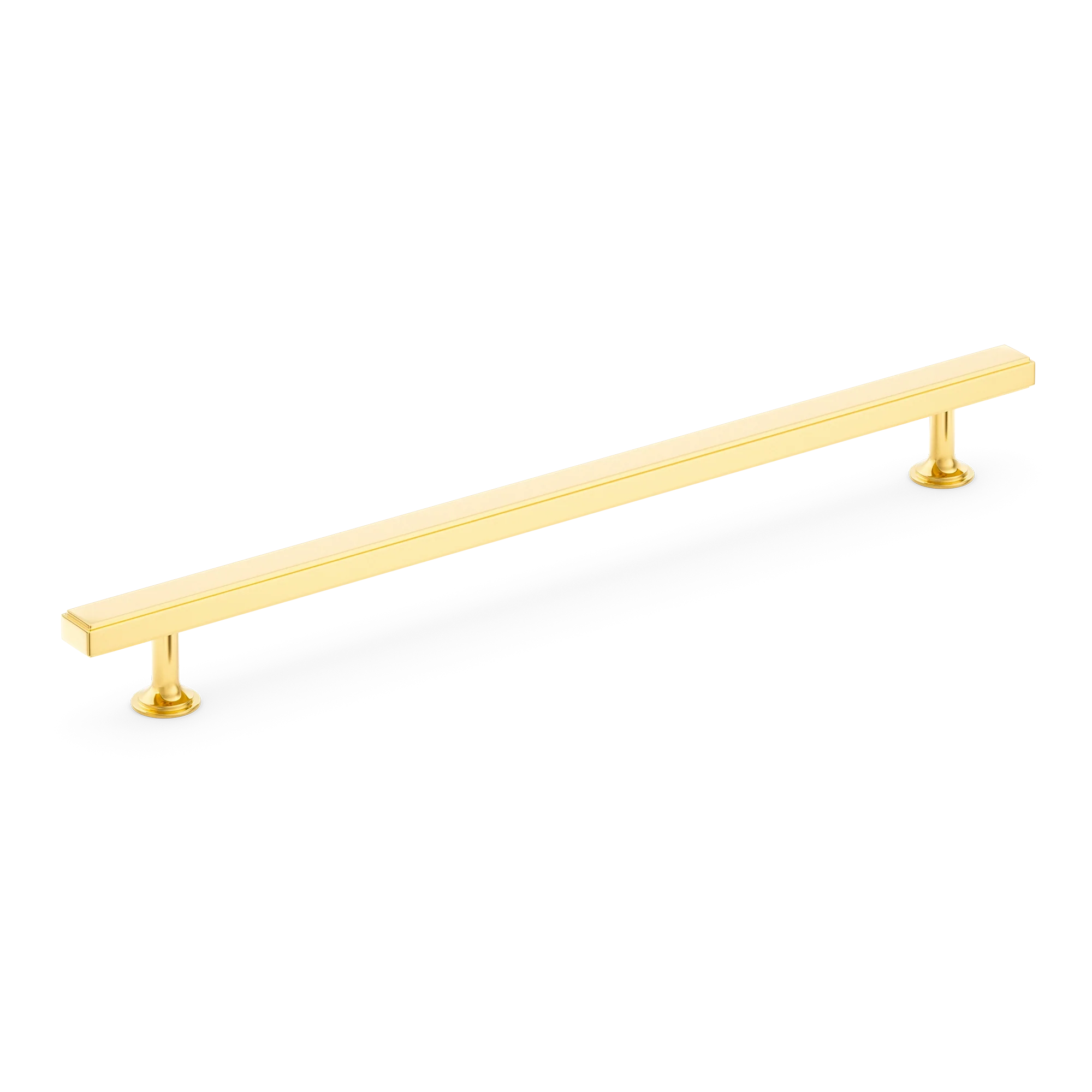 Armac Martin Rotunda Appliance Pull in 352mm / Polished Brass Lacquered