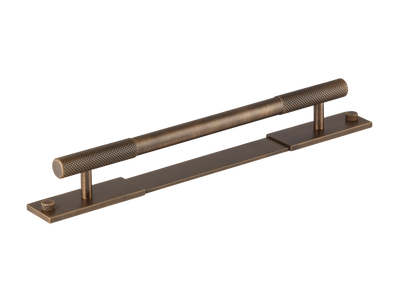 Armac Martin MIX Diamond Knurled Pull Handle & Backplate