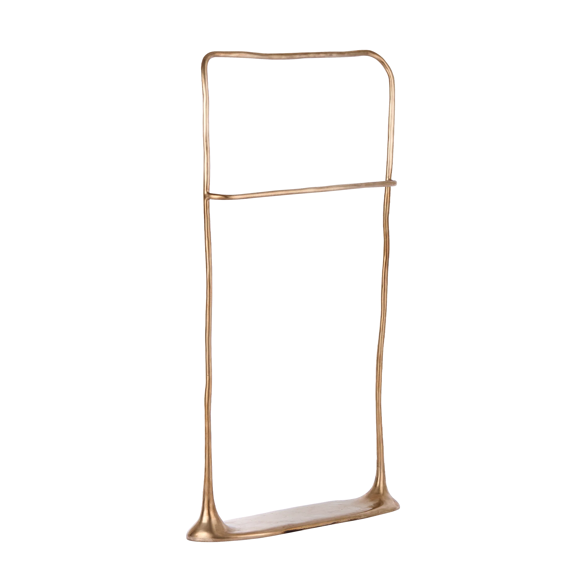 Armac Martin Sketch Freestanding Towel Rail in 480mm / Silicon Bronze