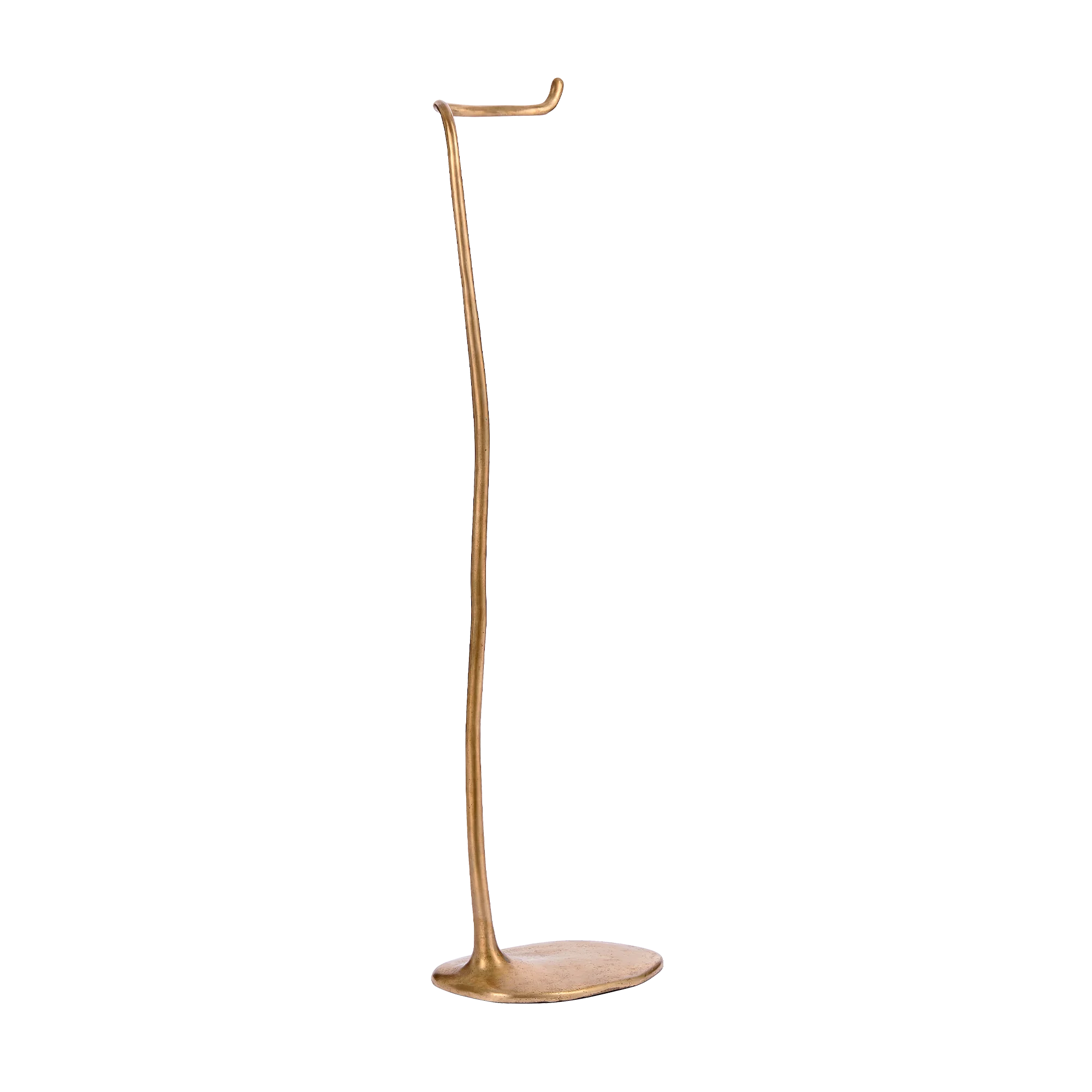Armac Martin Sketch Freestanding Toilet Roll Holder in 195mm / Silicon Bronze