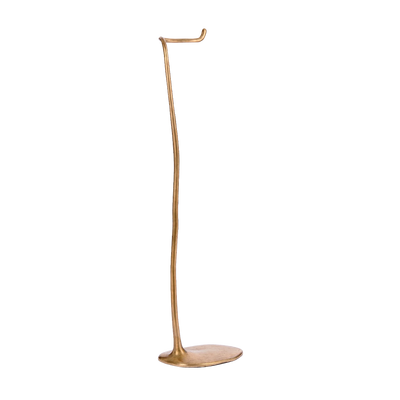 Armac Martin Sketch Freestanding Toilet Roll Holder in 195mm / Silicon Bronze