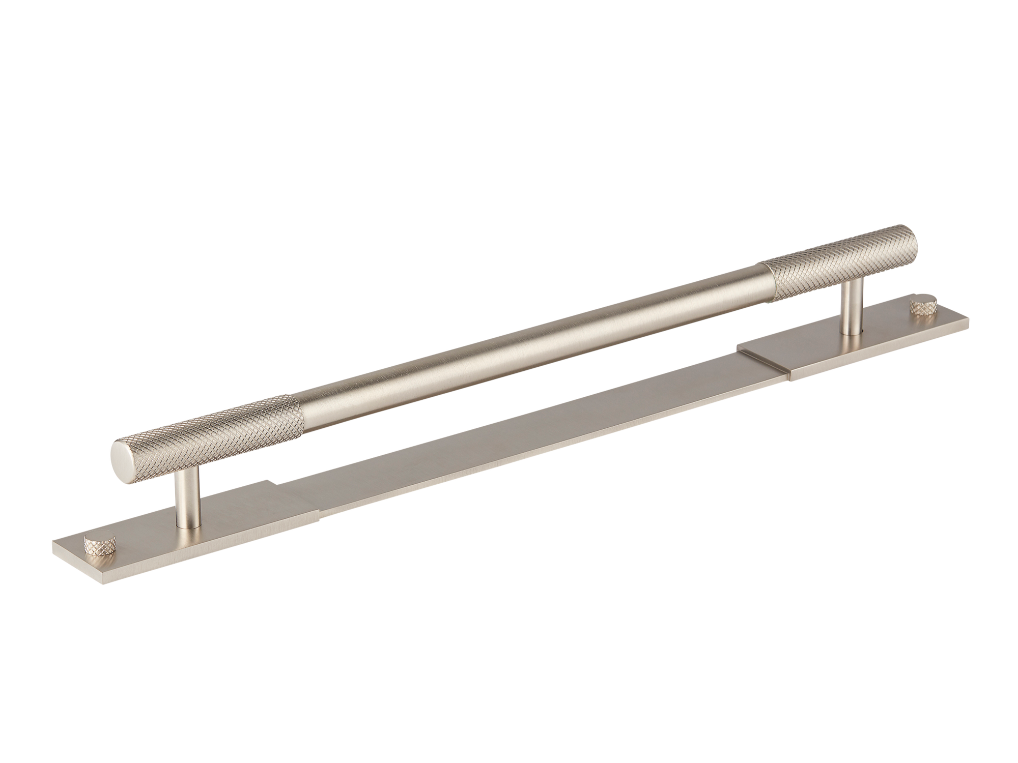 Armac Martin MIX Diamond Knurled Pull Handle & Backplate