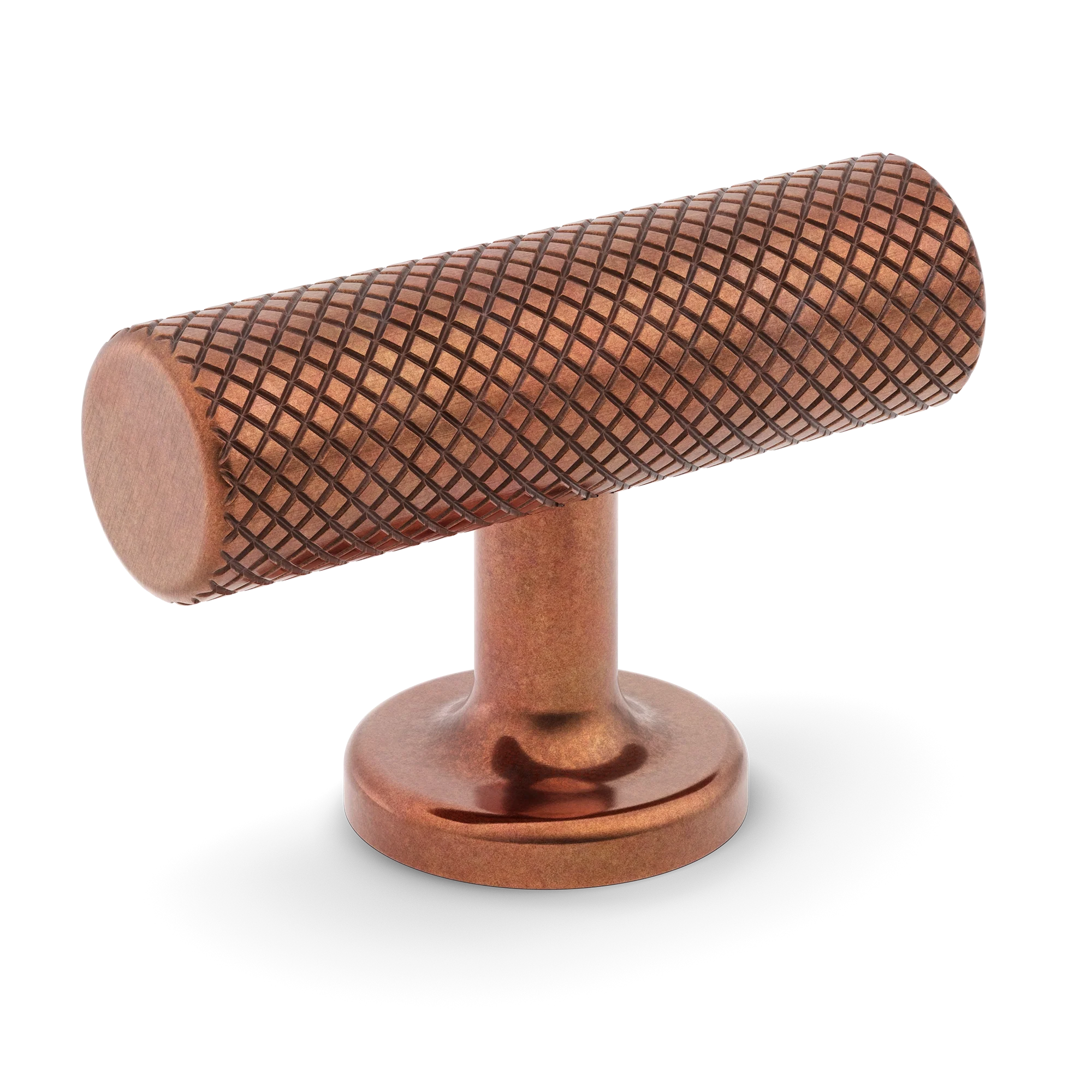 Armac Martin Sparkbrook T-bar Handle in 55mm / Aged Copper