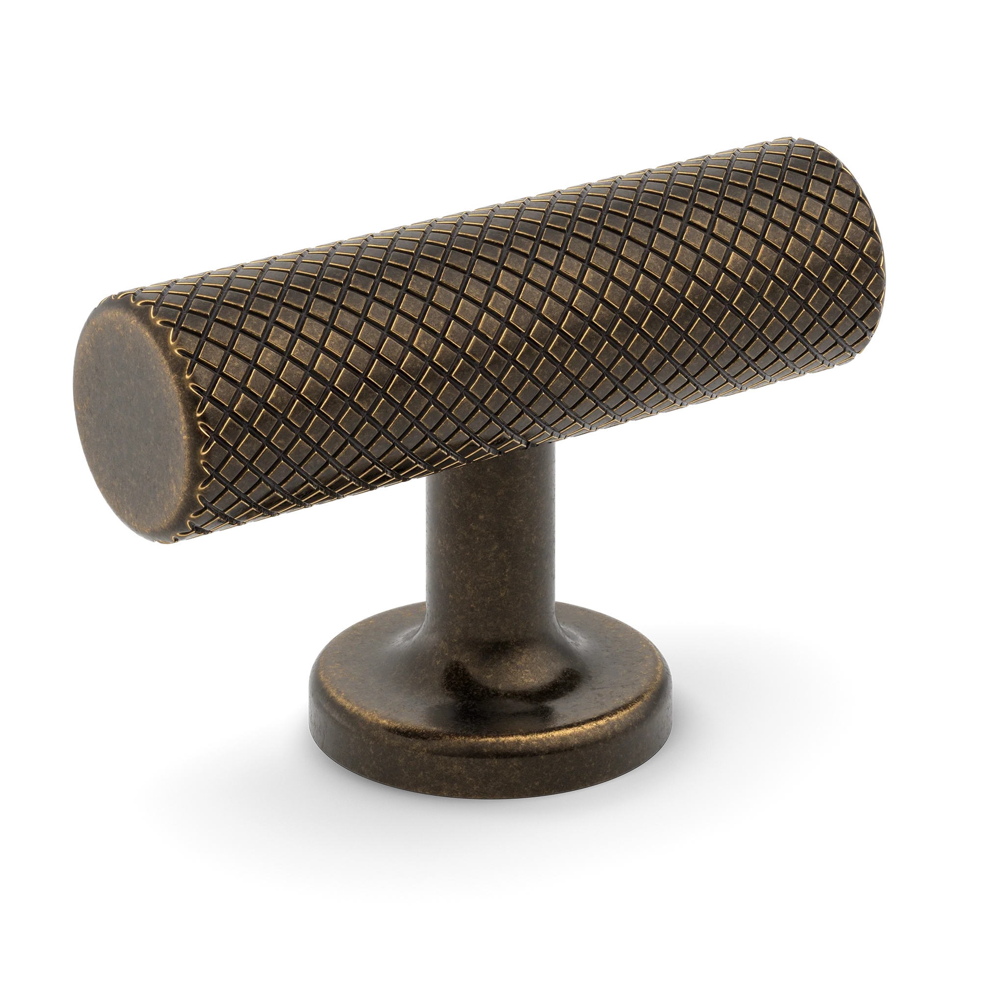 Armac Martin Sparkbrook T-bar Handle in 55mm / Dark Aged Brass