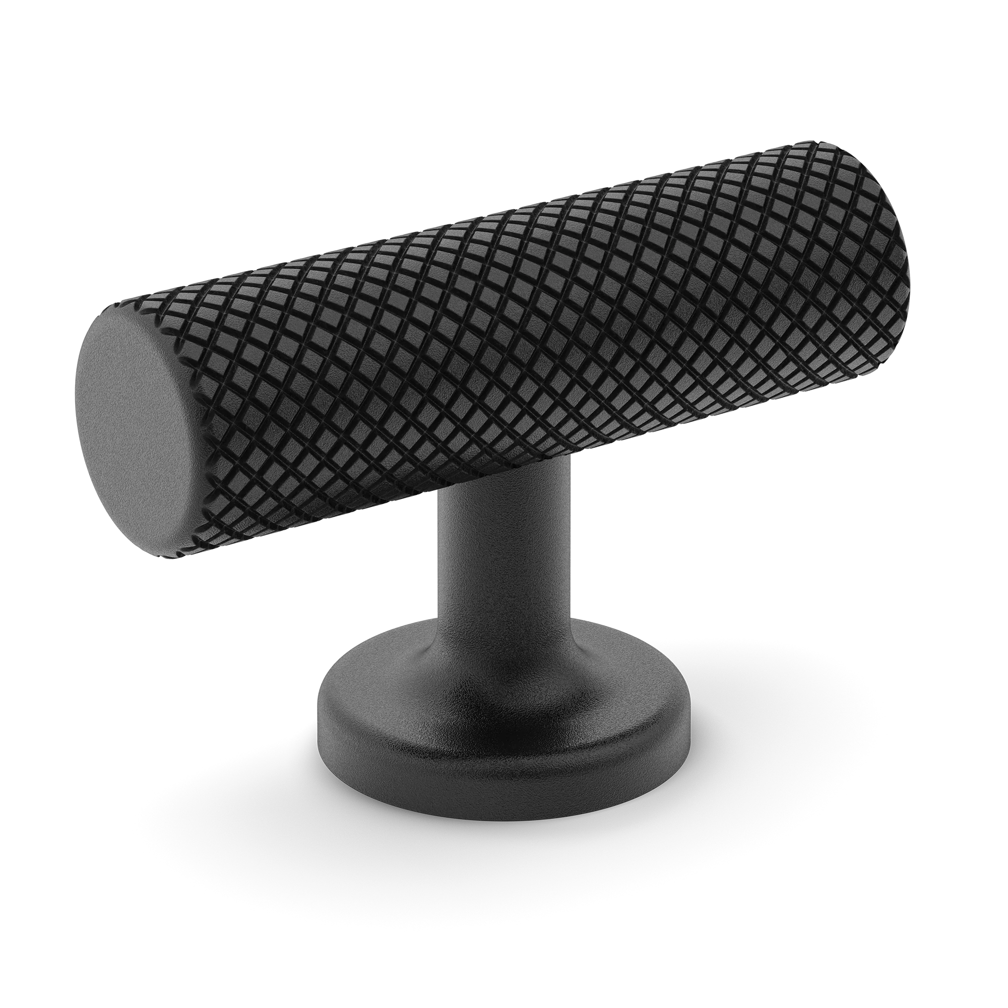 Armac Martin Sparkbrook T-bar Handle in 55mm / Matt Black Lacquered