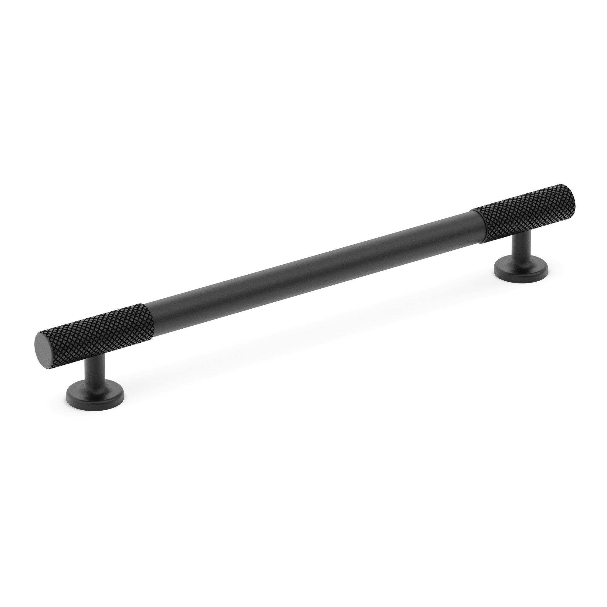 Armac Martin Sparkbrook Cabinet Handle in 128mm / Matt Black Lacquered