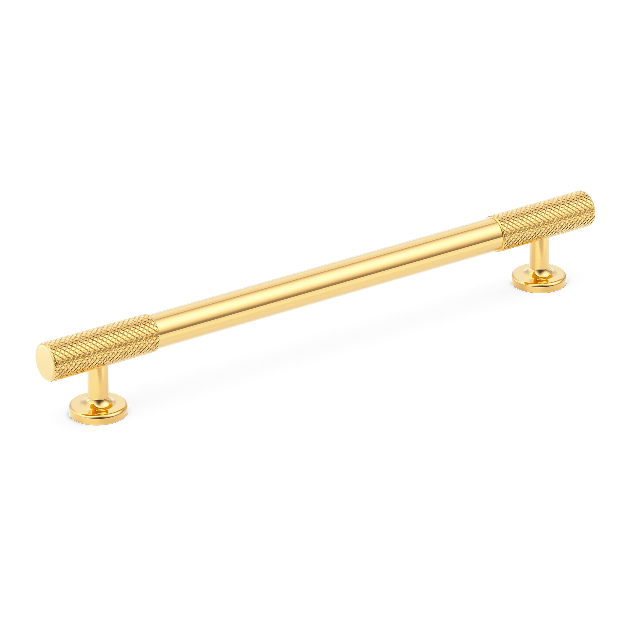 Armac Martin Sparkbrook Cabinet Handle in 128mm / Polished Brass Lacquered