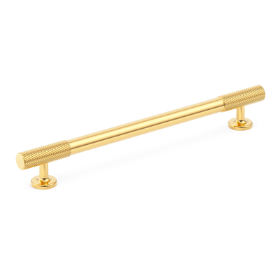 Armac Martin Sparkbrook Cabinet Handle in 128mm / Polished Brass Lacquered