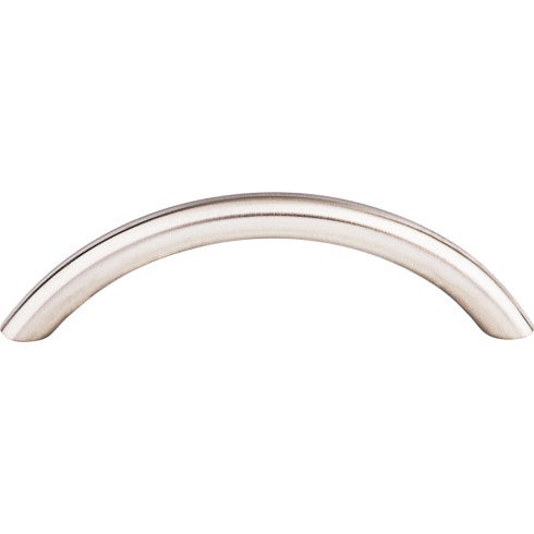 Top Knobs Solid Bowed Bar Pull 3 3/4" c-c in Stainless Steel