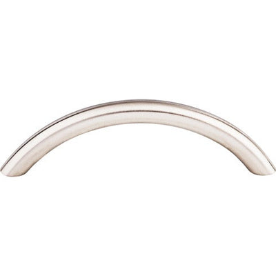 Top Knobs Solid Bowed Bar Pull 3 3/4" c-c in Stainless Steel