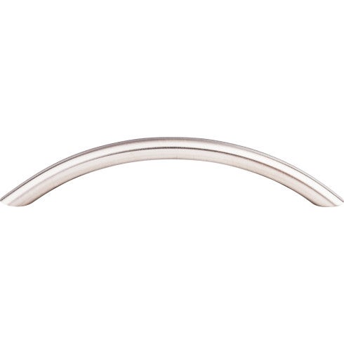 Top Knobs Solid Bowed Bar Pull 5 1/16" c-c in Stainless Steel