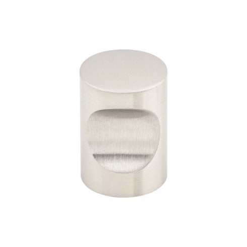 Top Knobs Indent Knob 5/8" in Stainless Steel