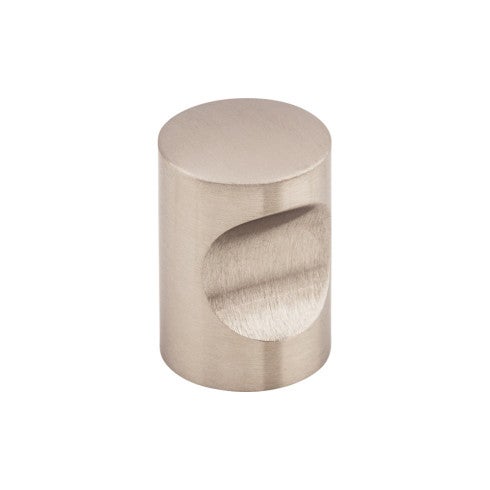 Top Knobs Indent Knob 5/8" in Stainless Steel