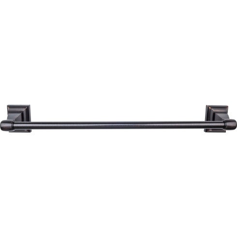 Top Knobs Stratton Bath Towel Bar 30" in Tuscan Bronze