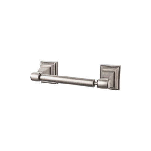 Top Knobs Stratton Bath Tissue Holder in Antique Pewter
