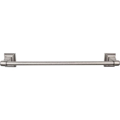 Top Knobs Stratton Bath Towel Bar 24" in Antique Pewter