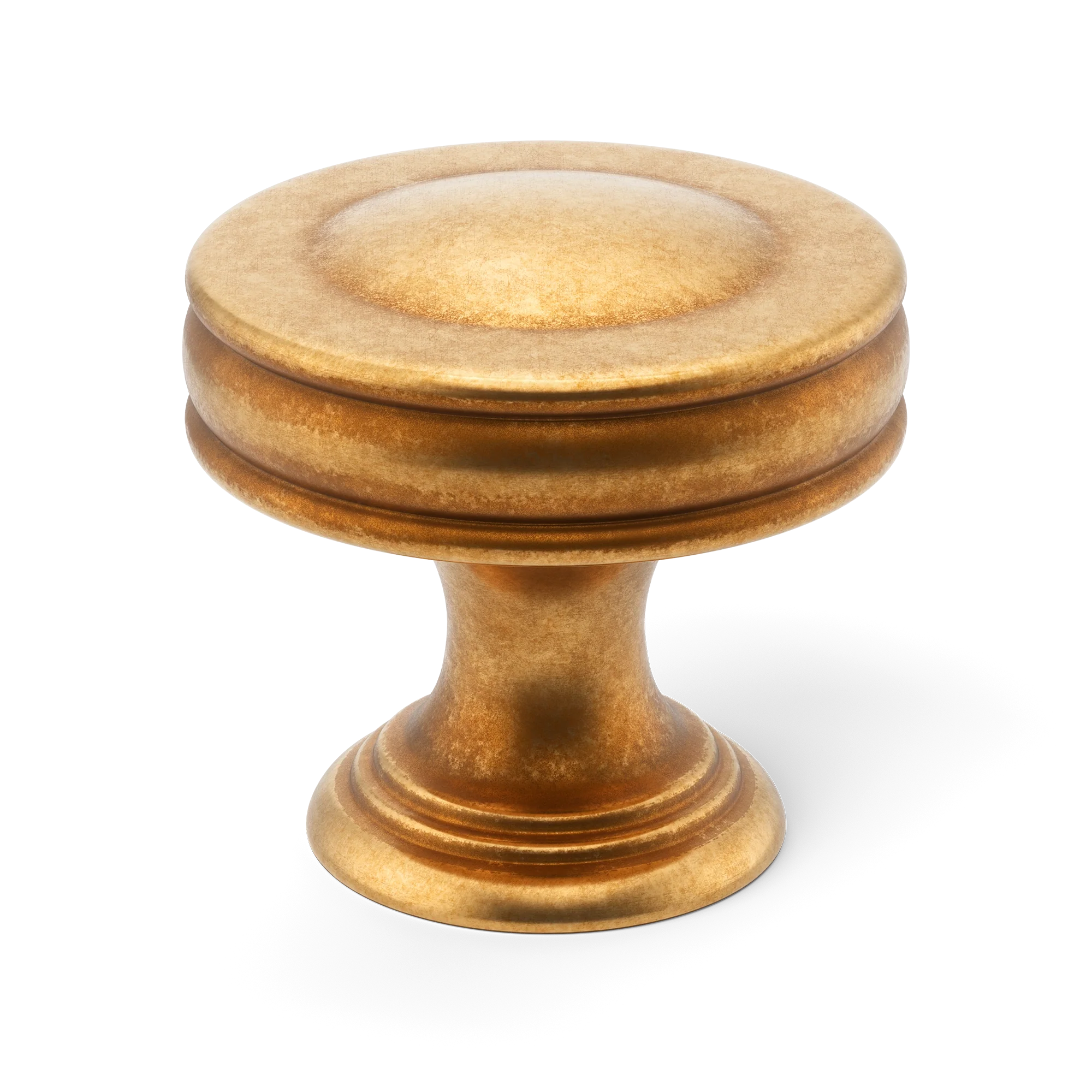Armac Martin Sutton Cabinet Knob in 25mm / Burnished Brass