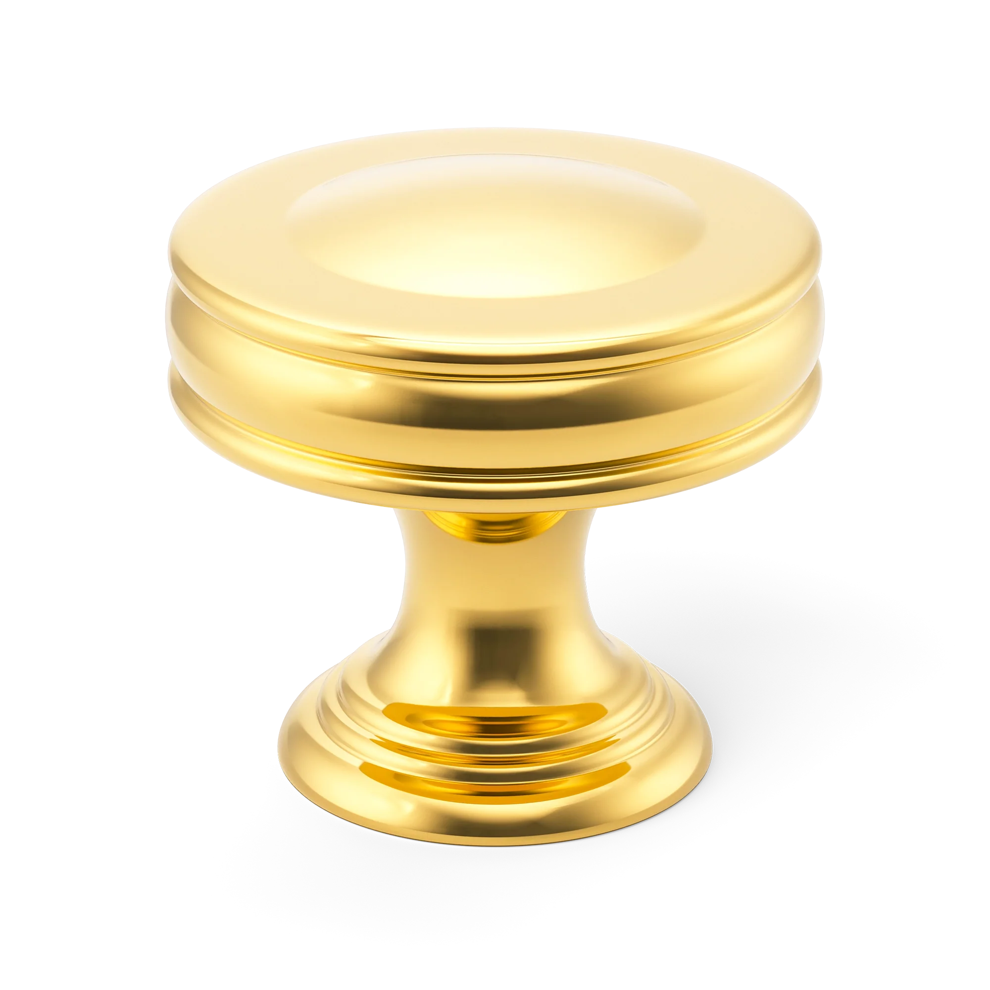 Armac Martin Sutton Cabinet Knob in 25mm / Polished Brass Lacquered