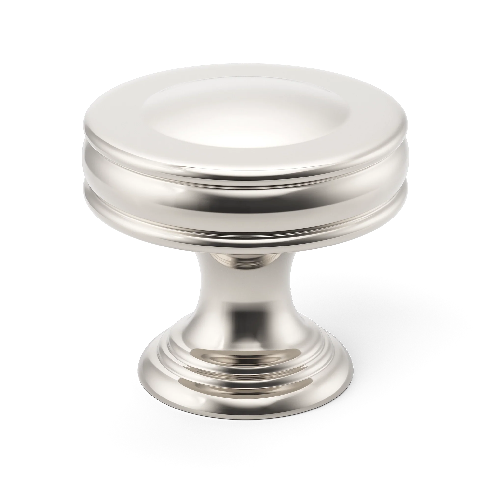 Armac Martin Sutton Cabinet Knob in 25mm / Polished Nickel Plate