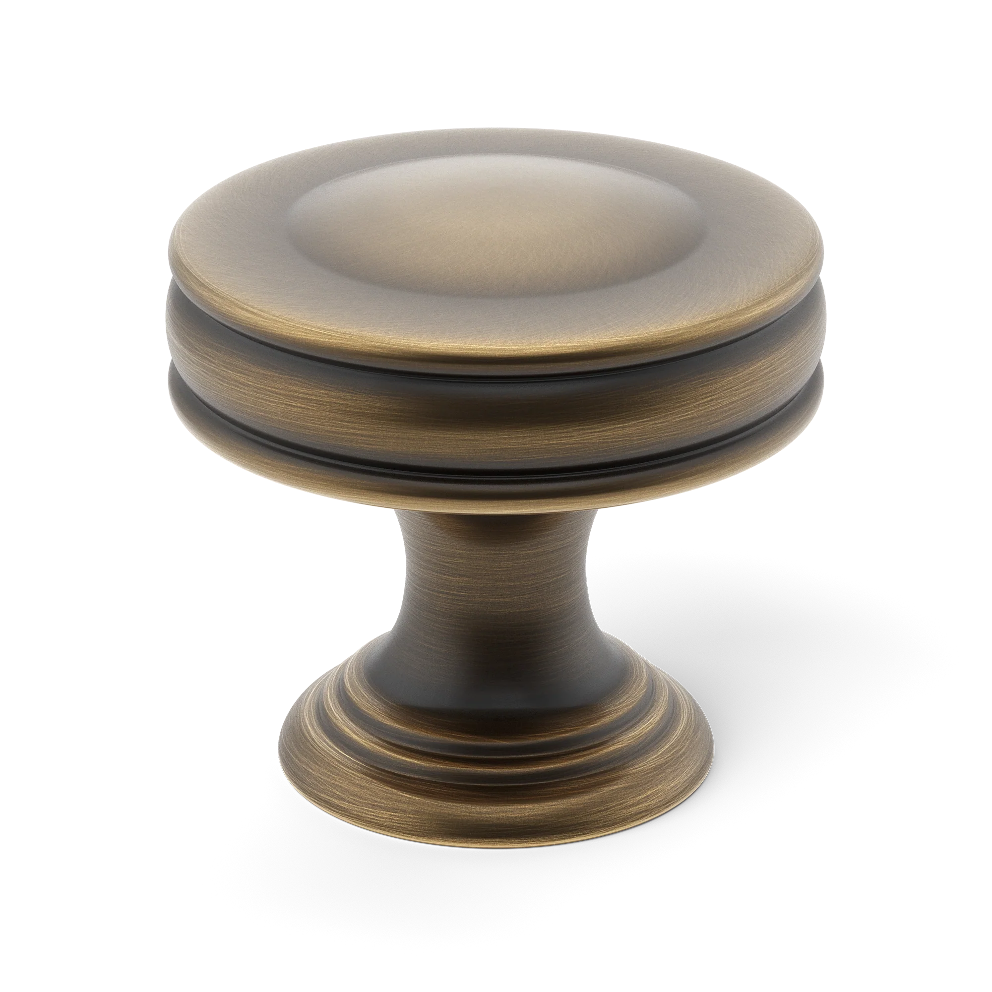 Armac Martin Sutton Cabinet Knob in 25mm / Satin Antique Satin Lacquered