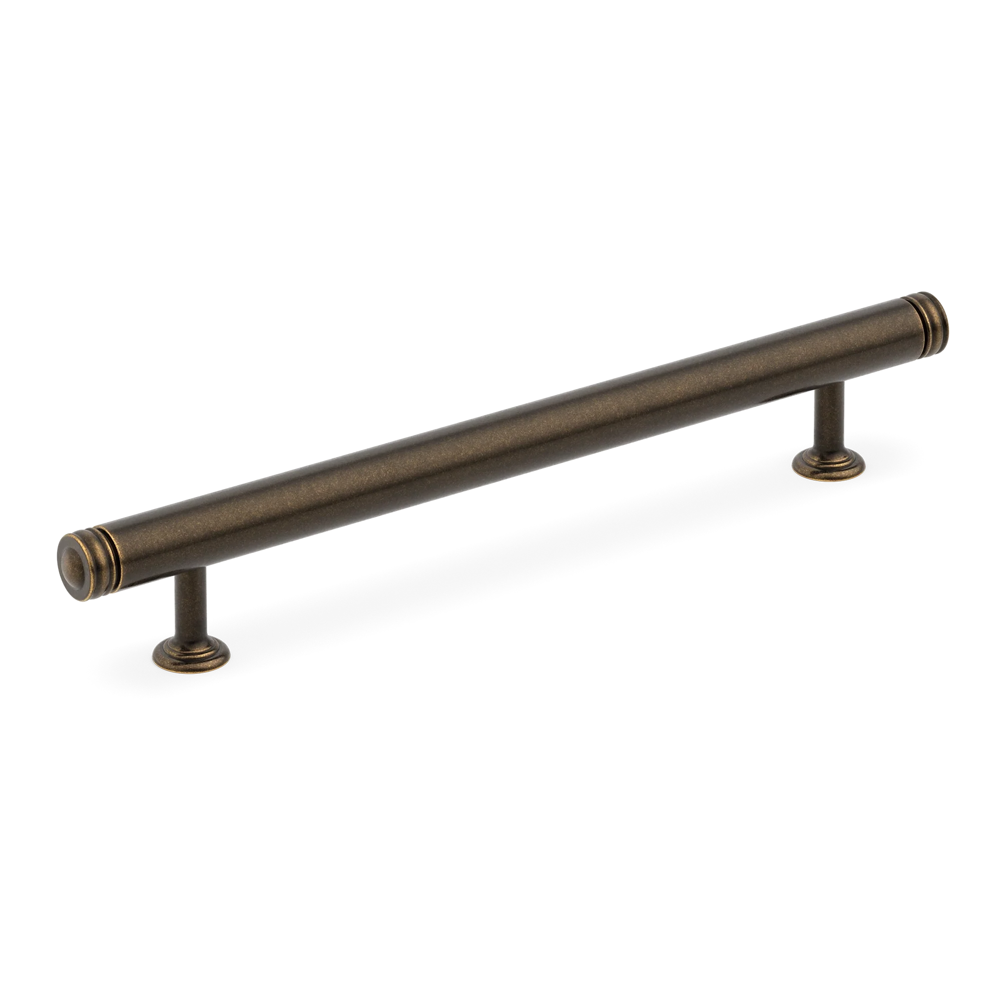 Armac Martin Sutton Cabinet Handle in 96mm / Dark Aged Brass