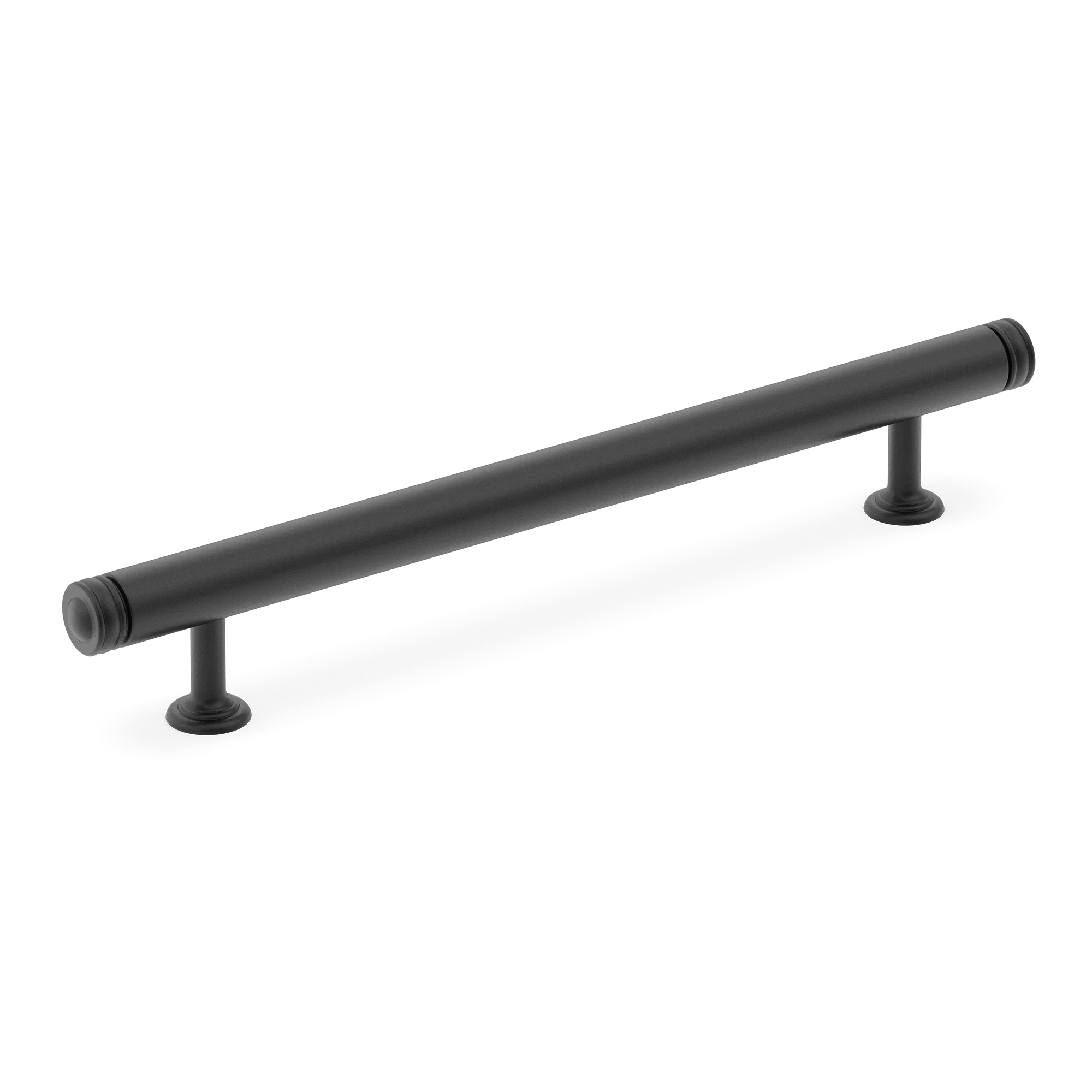 Armac Martin Sutton Cabinet Handle in 96mm / Matt Black Lacquered