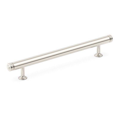 Armac Martin Sutton Cabinet Handle in 96mm / Polished Nickel Plate