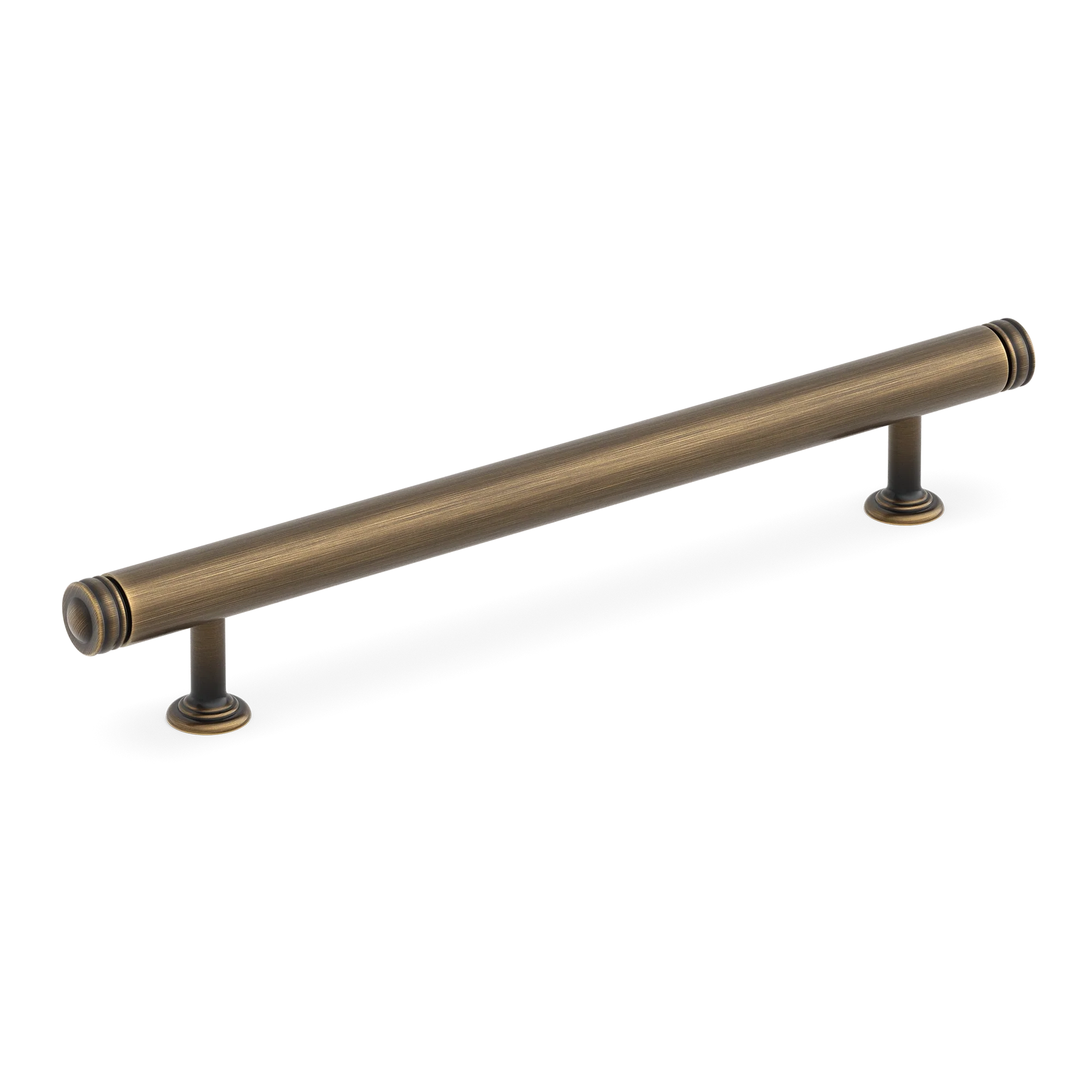 Armac Martin Sutton Cabinet Handle in 96mm / Satin Antique Satin Lacquered