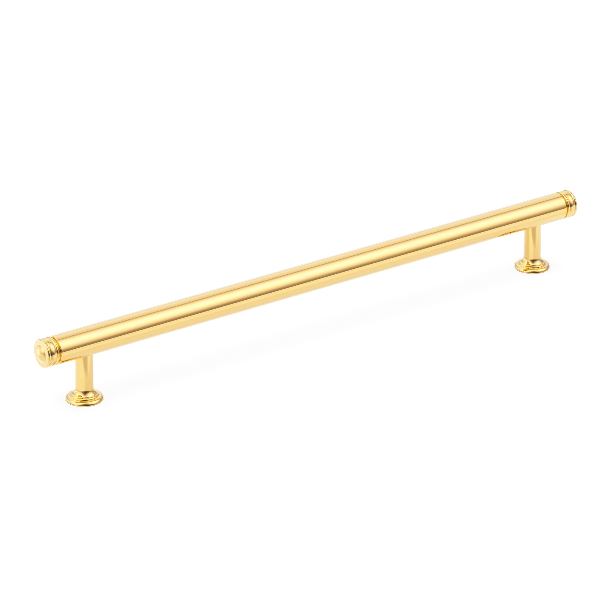 Armac Martin Sutton Appliance Pull in 368mm / Polished Brass Lacquered