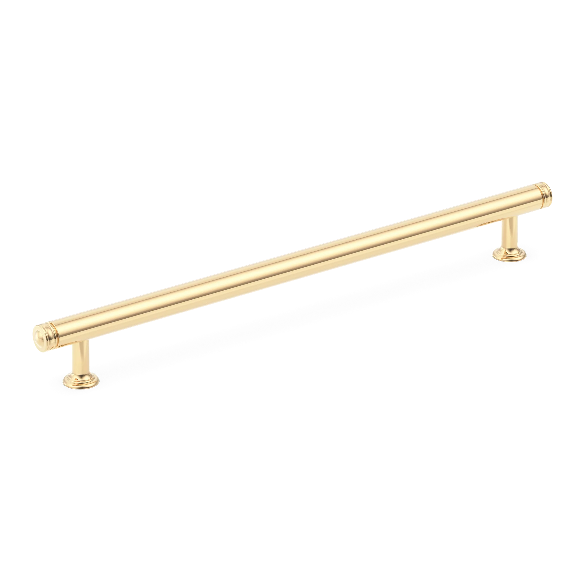 Armac Martin Sutton Appliance Pull in 368mm / Polished Brass Unlacquered