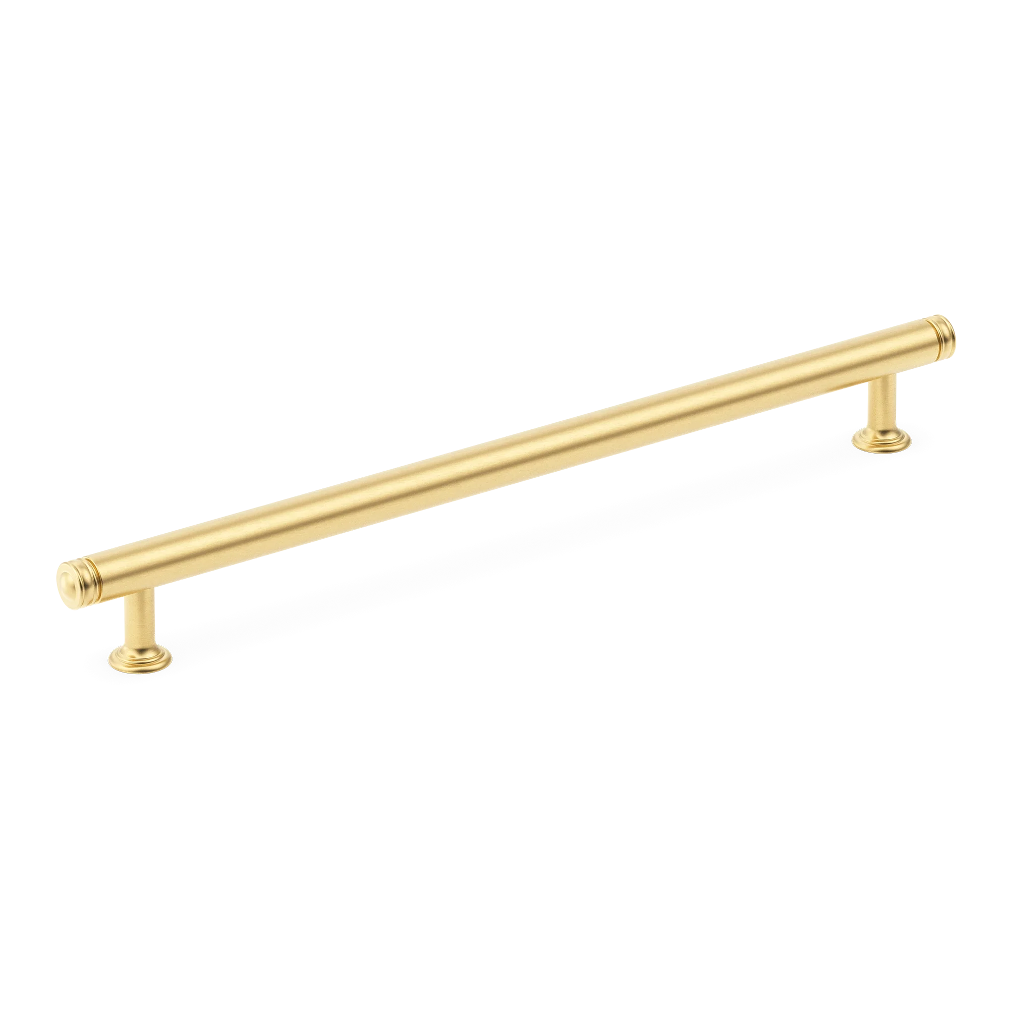Armac Martin Sutton Appliance Pull in 368mm / Satin Brass Satin Lacquered