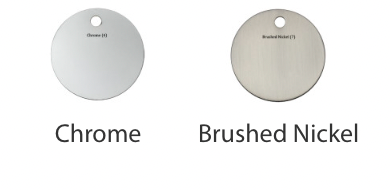 86645 Round 5X/1X Double-sided Non-lighted Recessed Base Freestanding Mirror