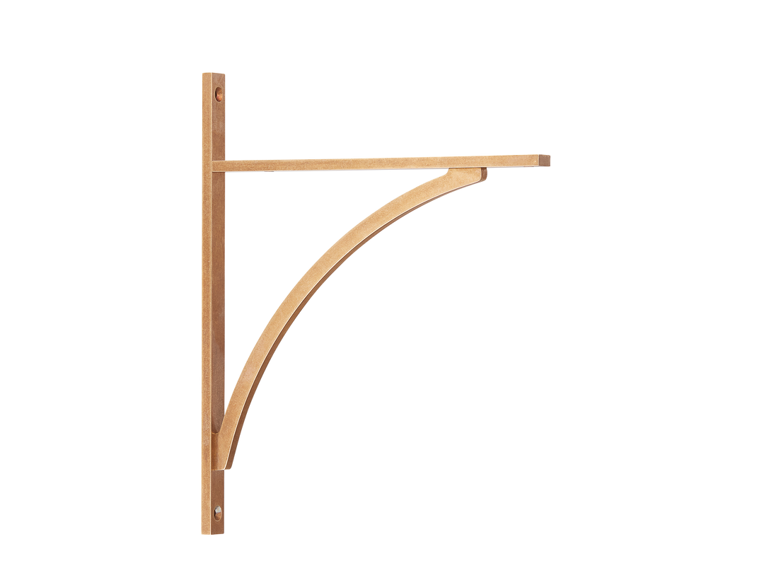 250MM Stirchley Brass Shelf Bracket