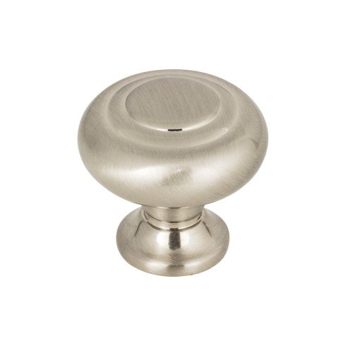 Top Knobs Kent Knob 1 1/4" in Brushed Satin Nickel