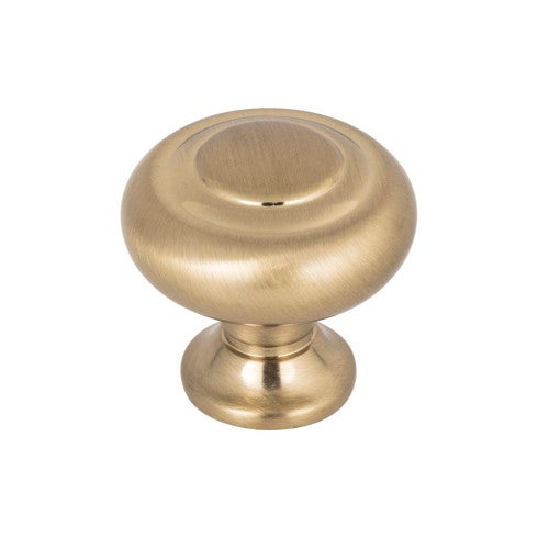 Top Knobs Kent Knob 1 1/4" in Honey Bronze