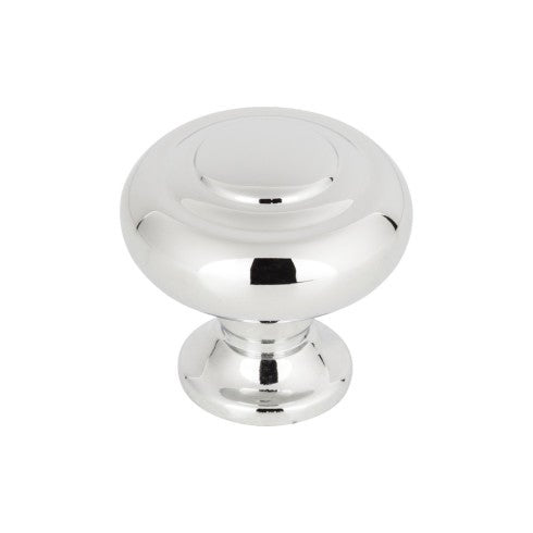 Top Knobs Kent Knob 1 1/4" in Polished Chrome