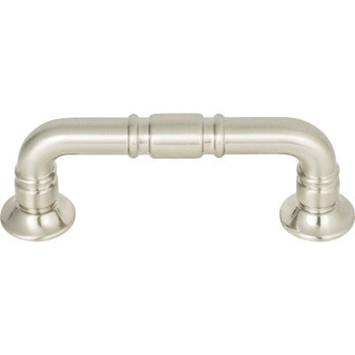 Top Knobs Kent Pull 3" c-c in Brushed Satin Nickel