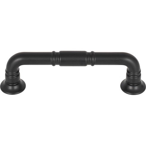 Top Knobs Kent Pull 3 3/4" c-c in Flat Black