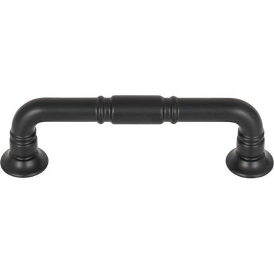 Top Knobs Kent Pull 3 3/4" c-c in Flat Black