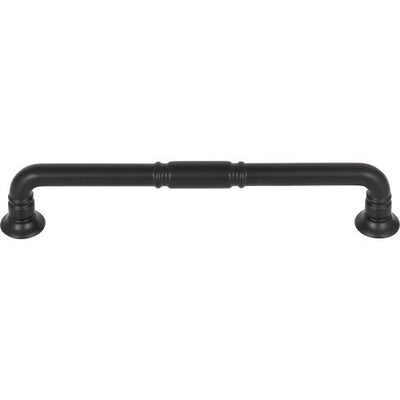 Top Knobs Kent Pull 6 5/16" c-c in Flat Black