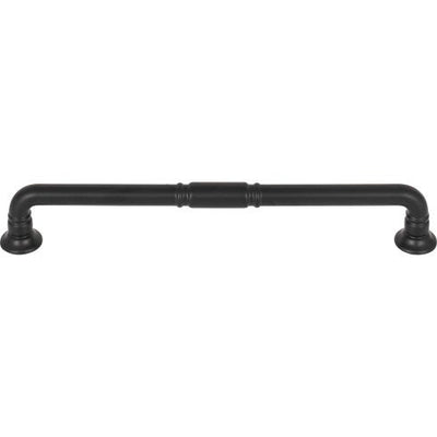 Top Knobs Kent Pull 7 9/16" c-c in Flat Black