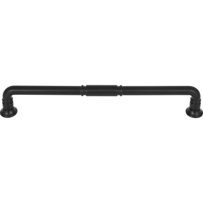 Top Knobs Kent Pull 12" c-c Appliance Pull in Flat Black