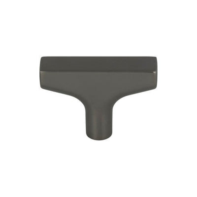 Top Knobs Riverside T-Knob 2" in Ash Gray