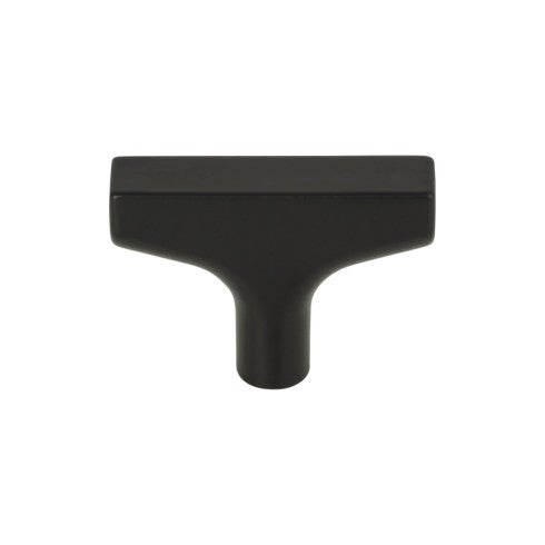 Top Knobs Riverside T-Knob 2" in Flat Black