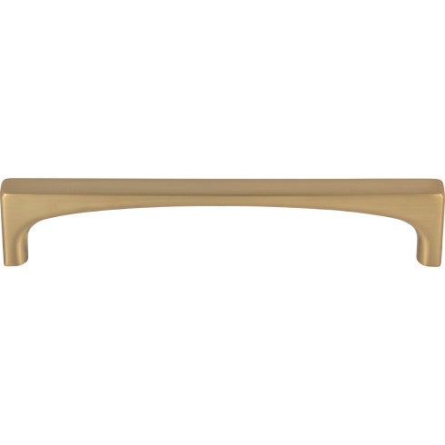 Top Knobs Riverside Pull 5 1/16" c-c in Honey Bronze