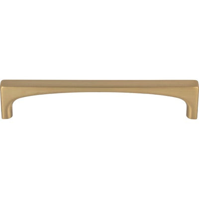 Top Knobs Riverside Pull 5 1/16" c-c in Honey Bronze