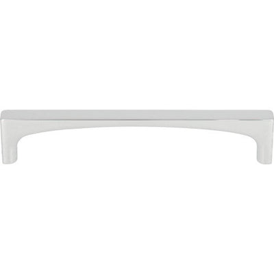 Top Knobs Riverside Pull 5 1/16" c-c in Polished Chrome