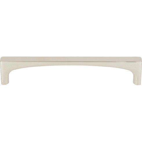 Top Knobs Riverside Pull 5 1/16" c-c in Polished Nickel