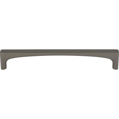Top Knobs Riverside Pull 6 5/16" c-c in Ash Gray